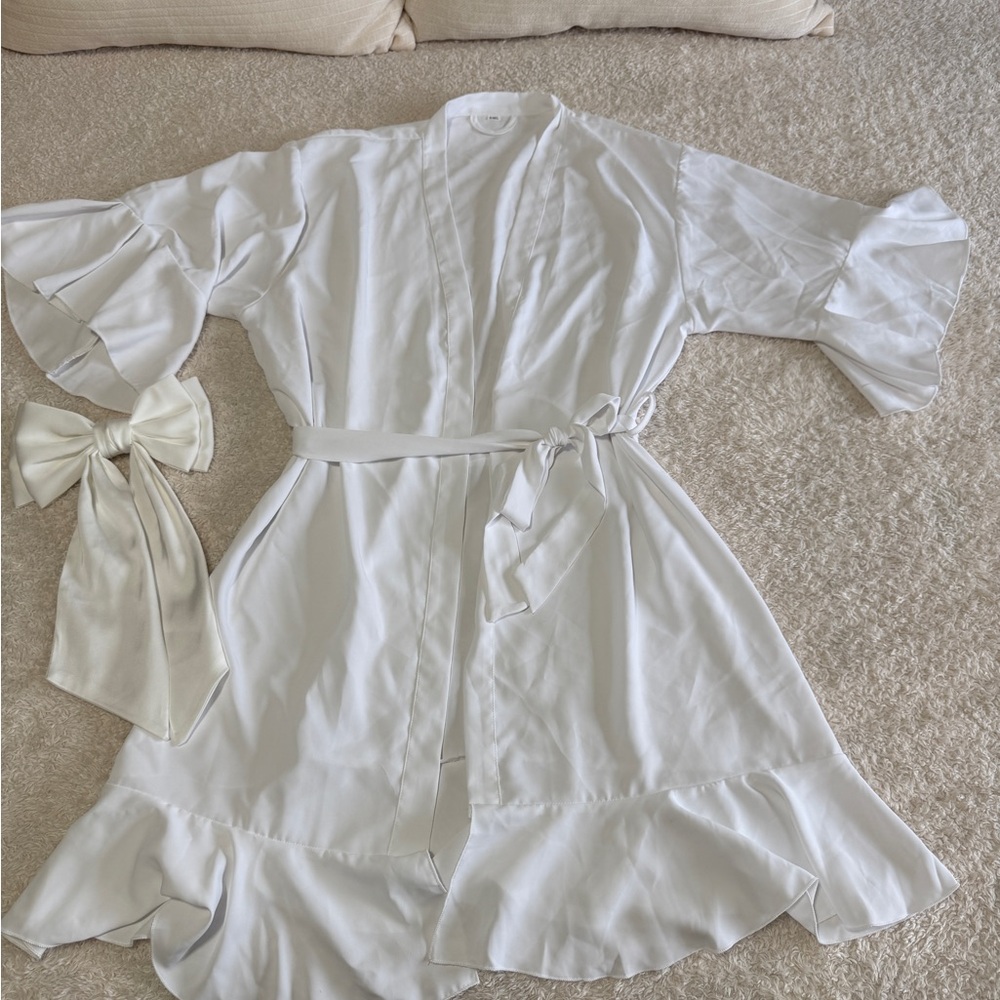 Bridal White Women's Robe